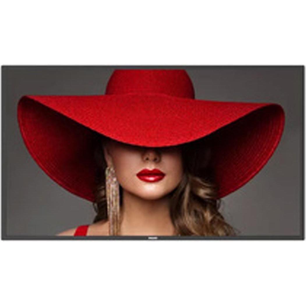 Philips 43? D-Line UHD 24/7 landscape & port (3840 x 2160 Pixel, 42.50"), Digital Signage, Schwarz