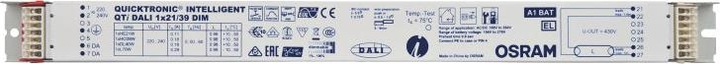 Actual product image Osram QTRONIC DALI ECG 1x21/39/220-240 DIM