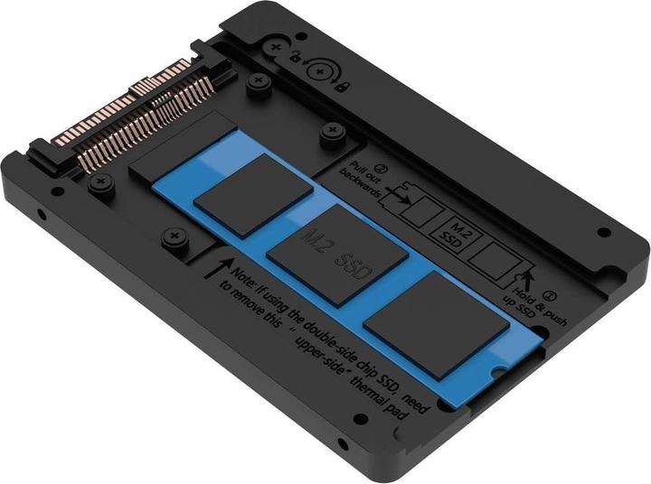 Productafbeelding Joujye JJ-M2U03 Interfaceconverter (1x M.2 - 1x U.2 SSD).