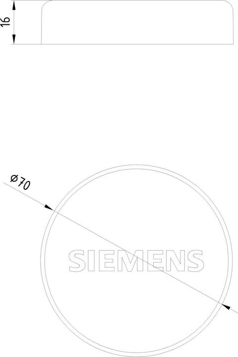Actual product image Siemens Cover 8WD4408-0XA 1 pc.