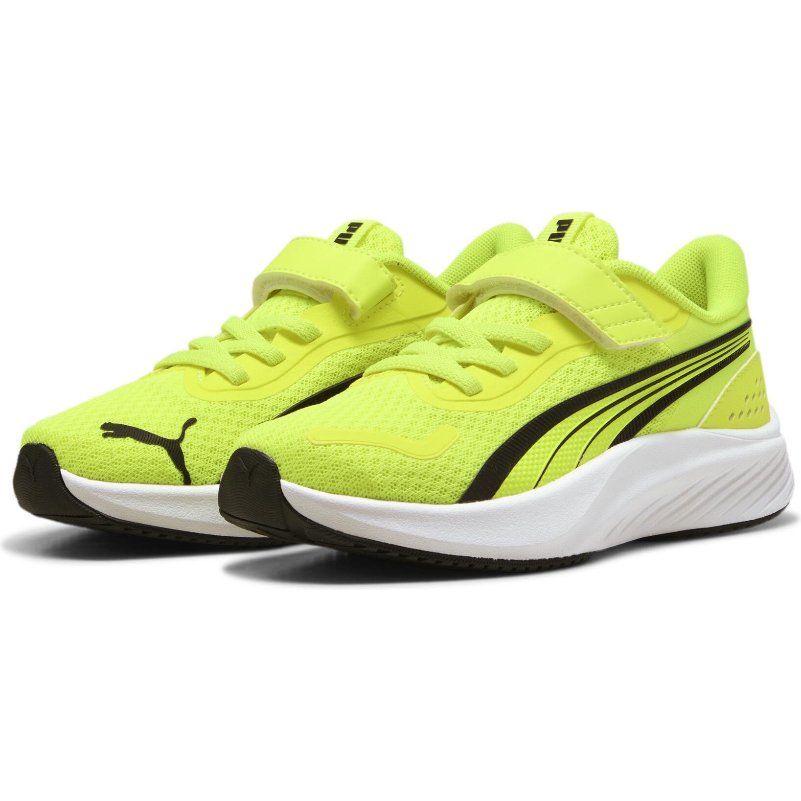 Puma, Jungen, Sneaker, Pounce Lite AC+ PS, Gelb, (12)
