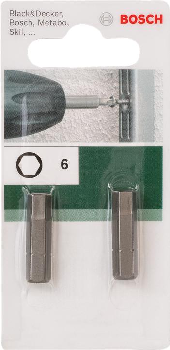 Produktbild Bosch Zubehör Schrauberbit Standard HEX (Innensechskant)