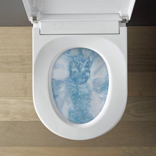 Produktbild Duravit Dusch-WC Set Starck f Lite Tiefspler ohne Splrand wei 650001012004310