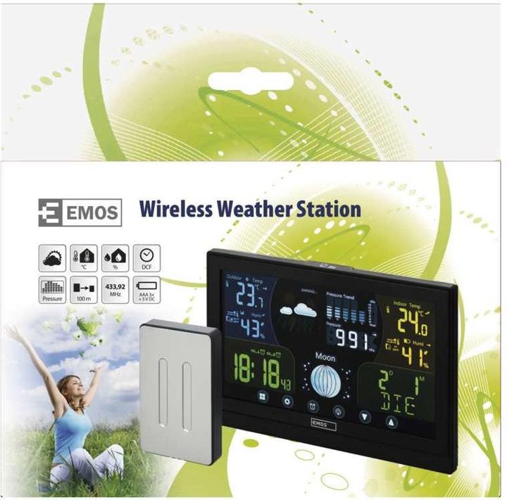 Produktbild Emos Drahtlose Wetterstation E6018