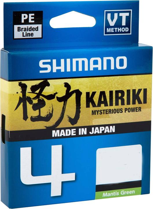 Actual product image Shimano Kairiki 4 Mantis Green (19 cm)