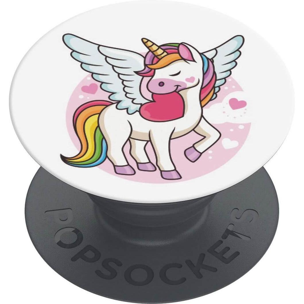PopSockets PopGrip Basic Unicorn, Smartphone Halterung, Mehrfarbig