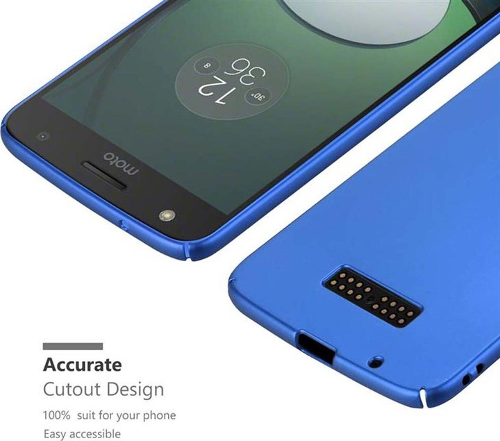 Produktbild Cadorabo Hard Cover Matt Metall Cover (Motorola Moto Z)