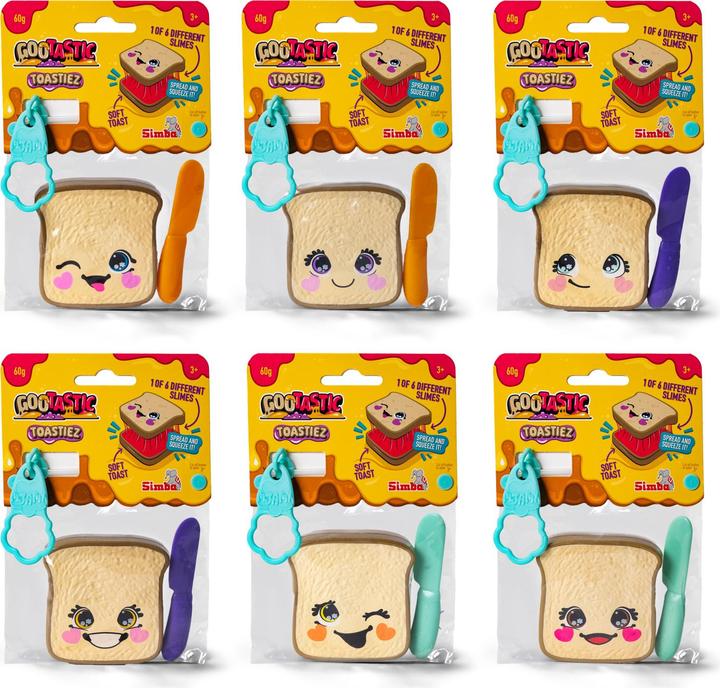 Produktbild Simba Gootastic Toastiez, 6-sort.