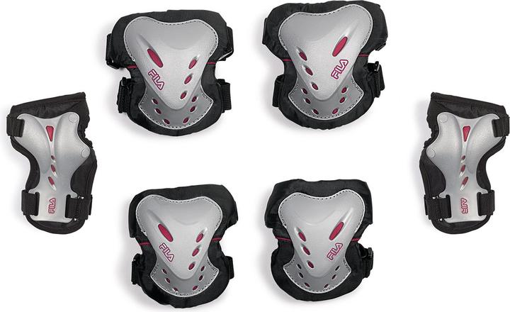 FILA FS Ochr FP LADY GEARS sil/blk/pi M (M, Knee pad, Unique specimen)