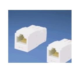 Panduit UTP RJ-45 TG-MiniJack kat5E White, White, Stromkabel