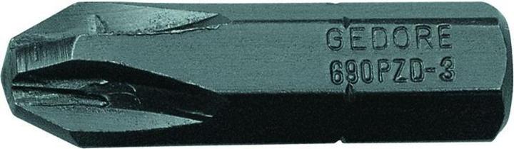 Produktbild Gedore 690 PZD 1 S-010 Schraubendreherbit 1/4", Vorteilspack 10-teilig, PZ 1