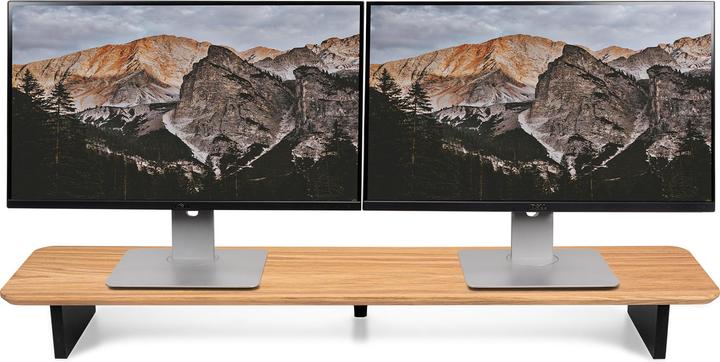 Actual product image Balolo Setup Cockpit monitor stand Large solid wood