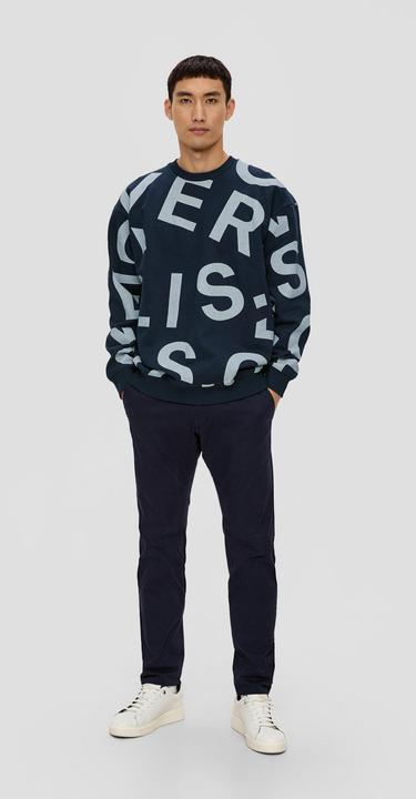 Image du produit s.Oliver Sweatshirt Sweatshirt mit Allover-Print (M)