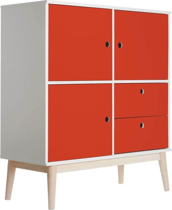 Actual product image Trenddeko Uni light red (100 x 300 cm)