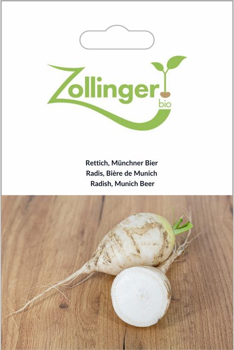 Image du produit Zollinger Bio Radis, bière de Munich (Germes)