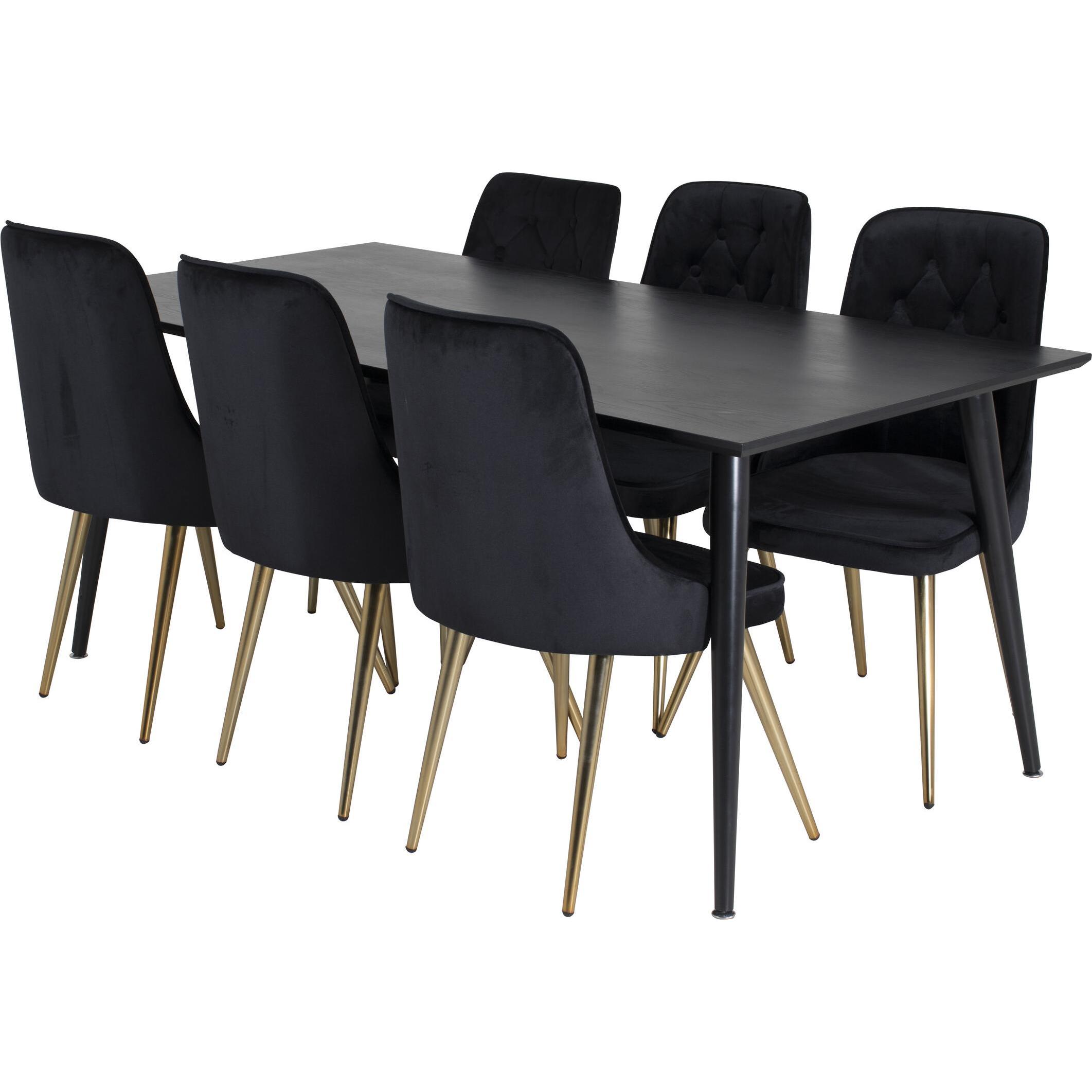 Thumbnail - Venture Home, Esstisch, Dipp, Velvet Deluxe