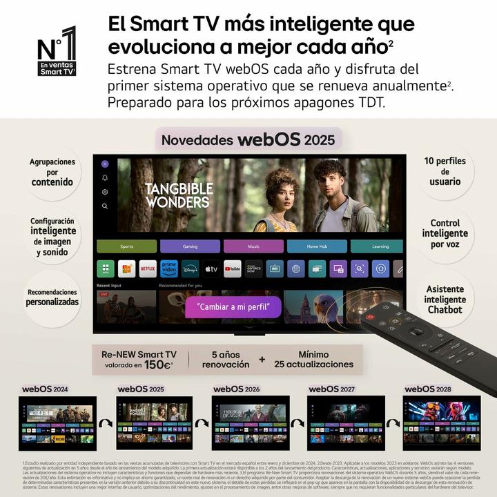 Produktbild LG 75UA75006LA (75", UA75, LED, 4K, 2025)