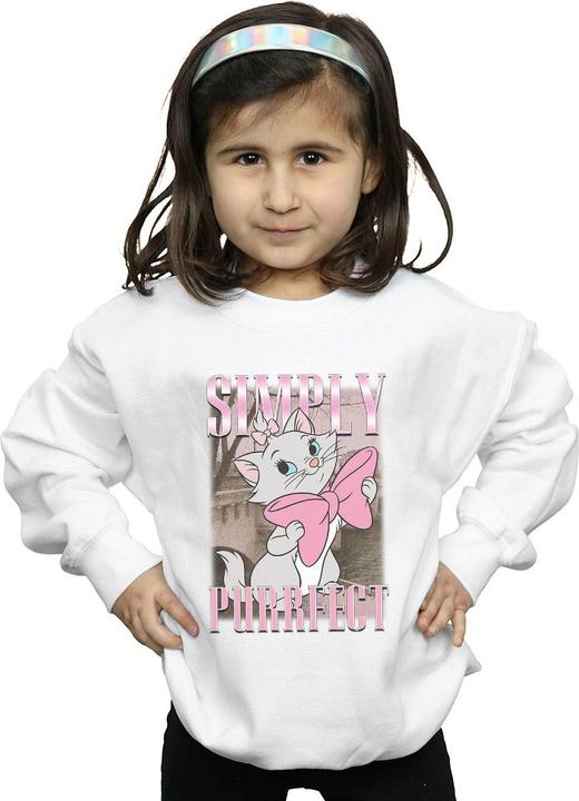 Produktbild Disney Aristocats Marie Simply Purrfect Homage Sweatshirt Mädchen (128)