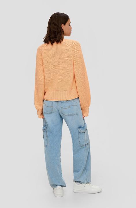 Immagine prodotto S.Oliver Strickpullover Strickpullover mit Ripp-Elementen (XL)