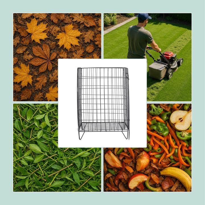 Actual product image Relaxdays Metal composter (120 l)
