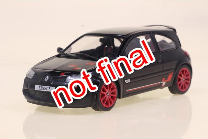 Solido 1:43 Renault Megane R26R nero