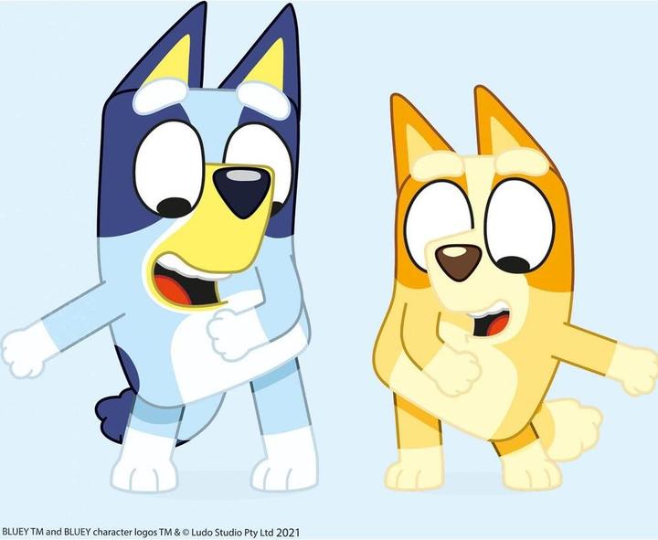 Actual product image Bluey (16 pcs., 33 x 33 cm)