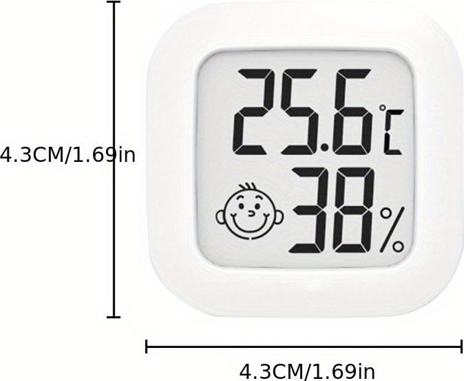 Produktbild PhoneLook Intelligenter Mini LCD Digitalthermometer-Hygrometer für Temperatur und Luftfeuchtigkeit