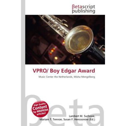 VPRO/ Boy Edgar Award, Fachbücher
