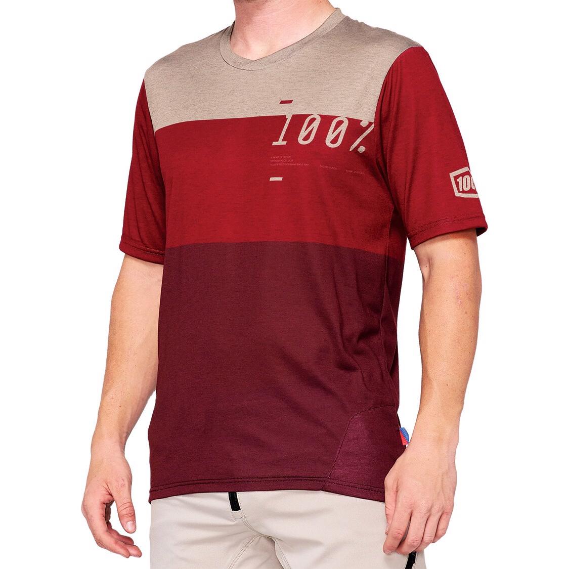 100%, Herren, Hemd, Airmatic Enduro/Trail, Rot, (L)