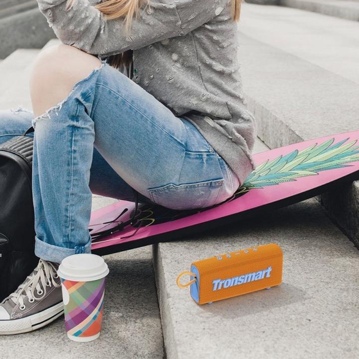 Image du produit Tronsmart Trip Wireless Bluetooth 5.3 Speaker Waterproof IPX7 10W Orange (20 h)