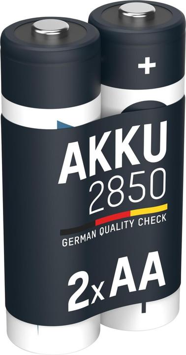 Produktbild Ansmann Mignon AA (2 Stk., AA / LR6 / LR06 / Mignon / R6 / R14505, 2850 mAh)