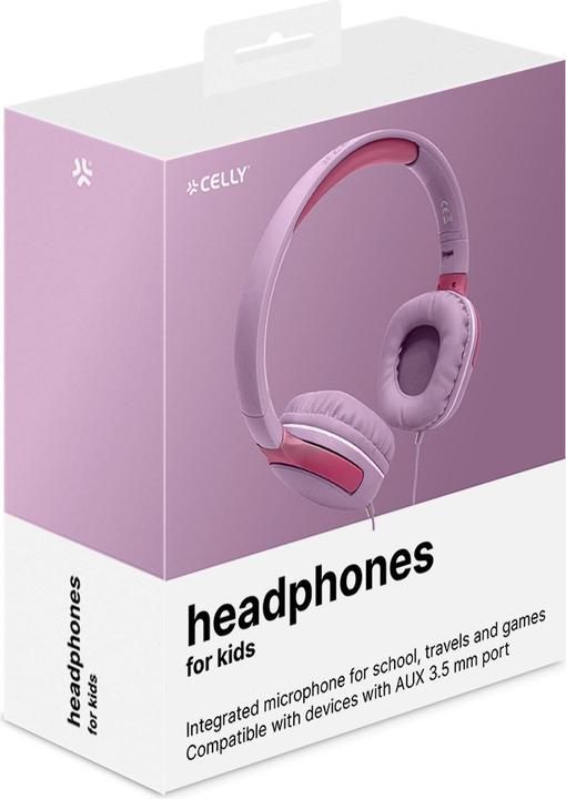 Produktbild Celly Wired Headphone For Kids Bl
