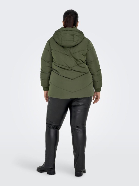 Image du produit Only Capuche Curve Veste matelassée Manteau matelassé (44)