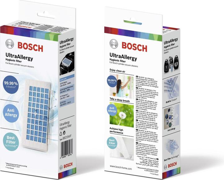 Bosch Hausgeräte UltraAllergy Filter