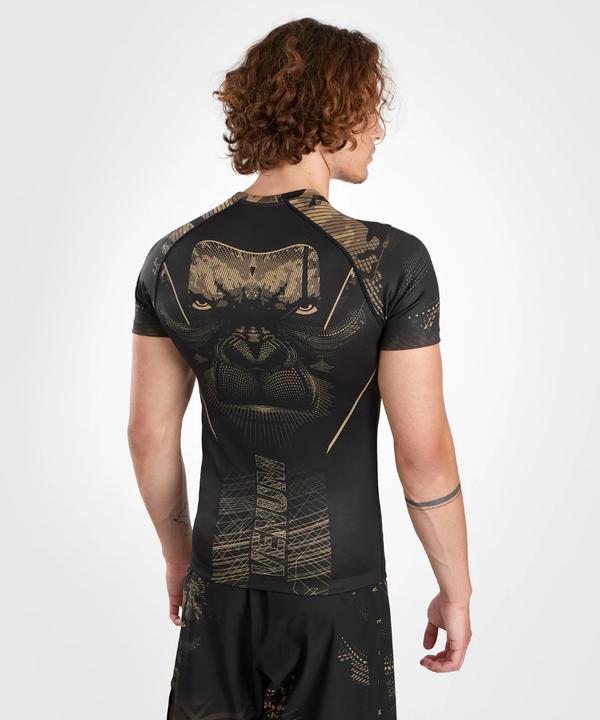 Produktbild Venum Gorilla Jungle Rashguard Short Sleeves - Black/Sand (S)
