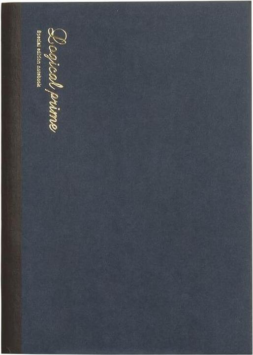 Produktbild Like U A5-Notizbuch mit Punkten und Linien Logical Prime B blau (A5, Gepunktet, Liniert, Weicher Einband)