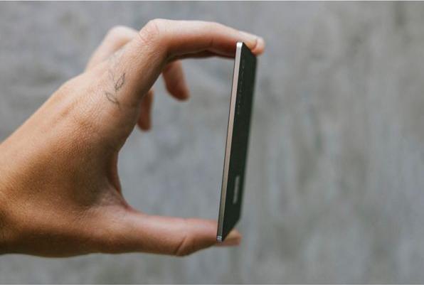 Actual product image Nomad Tracking Card Pro - Find My Black (iOS, iPadOS)