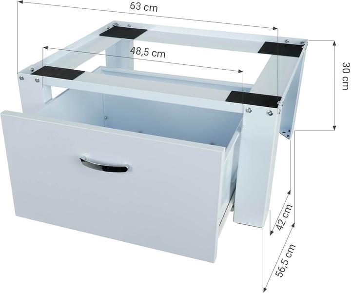 Image du produit Respekta Support de machine à laver Resp avec tiroir