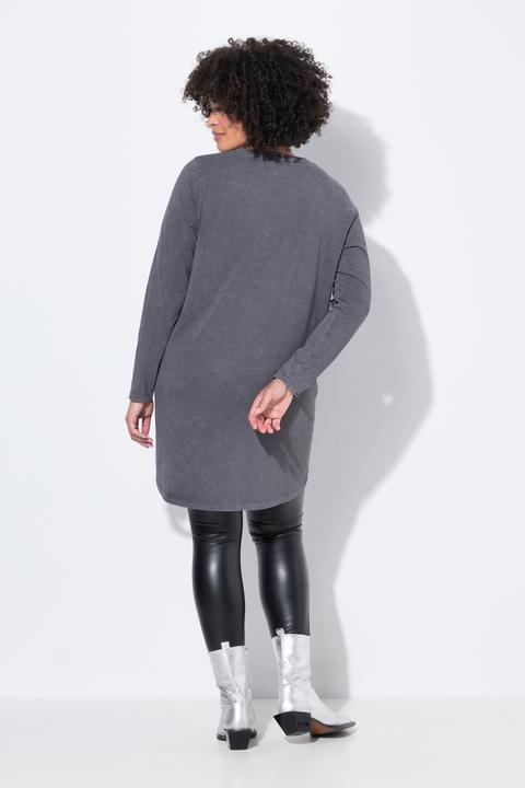 Produktbild Angel of Style Sweatshirt, A-Linie, verziertes Herz, elastischer Saum (54)