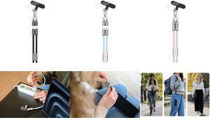 Actual product image Ansmann Lanyard Kabel USB Typ-C zu USB Typ-C 120cm / schwarz (1.20 m, 60 W)