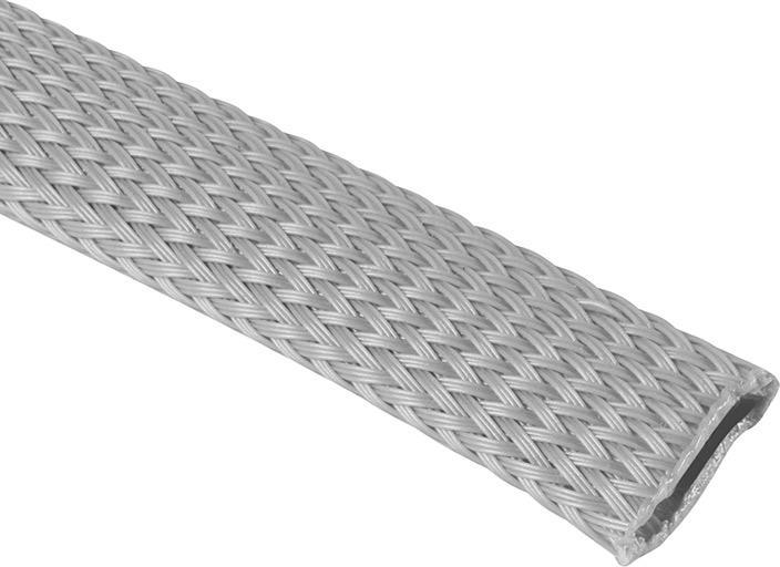 Actual product image Techflex Clean Cut Sleeve 13mm - grey 1m (Cable conduit, 100 cm)