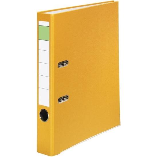 Falken, Ordner, Ordner DIN A4 verschiedene Farben und Modelle - Farbe gelb schmal (A4, 80 mm)