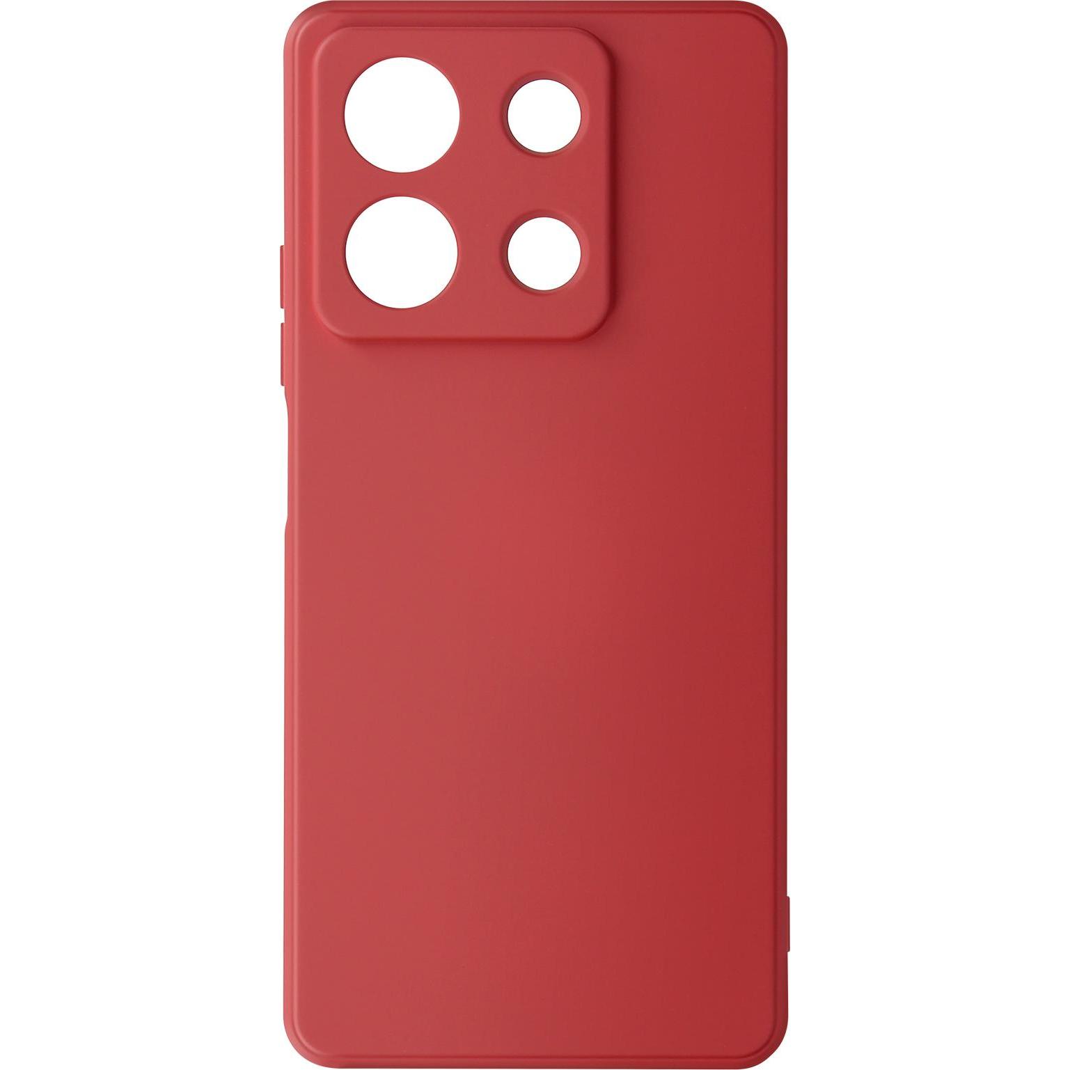 Avizar Soft Case Series (Xiaomi Redmi Note 13), Smartphone Hülle, Rot