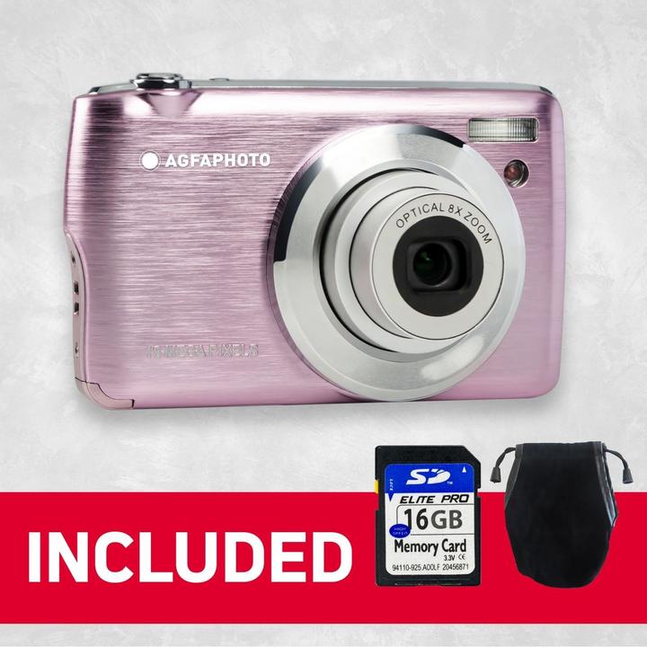 Productafbeelding AGFAPHOTO Compacte Realishot DC8200 1/3.2 inch Compact Camera 18 MP CMOS Pixel (18 Mpx, 1/3.2")