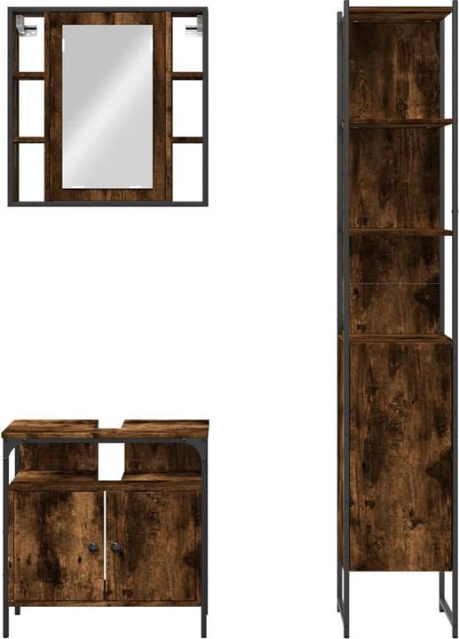 Produktbild vidaXL Badmöbel Set (16 x 16 x 185.50 cm)
