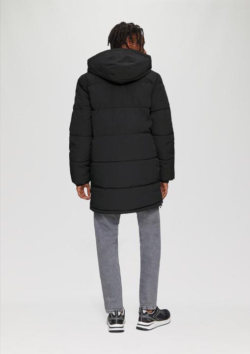 Produktbild S.Oliver Outdoor-Mantel Gesteppter Parka mit Kapuze und Innenkragen