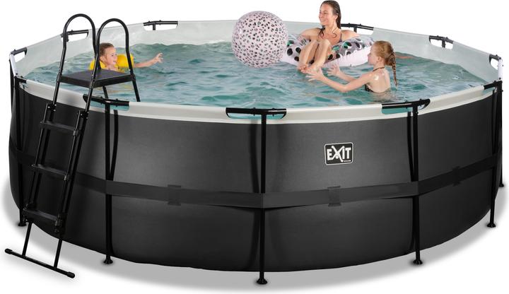 Actual product image Exit Frame pool round 427x122 cm with cartridge filter pump (427 x 122 cm)