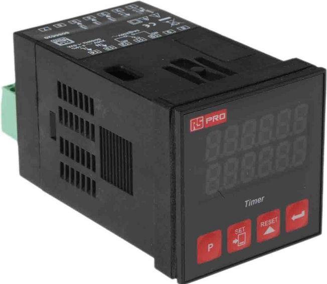 Produktbild RS PRO Timer, 6 Digit, 48x48, 230Vac