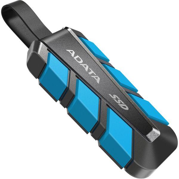 Adata Externe SSD SC740 2TB Plug&Go blue 1050/1000 MIL.STD (2000 GB), Externe SSD, Blau