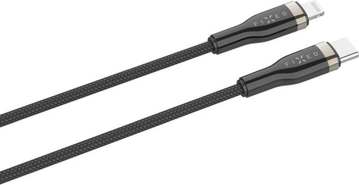 Image du produit Fixed Câble tressé USB-C/Lightning, 2m, noir (2 m)